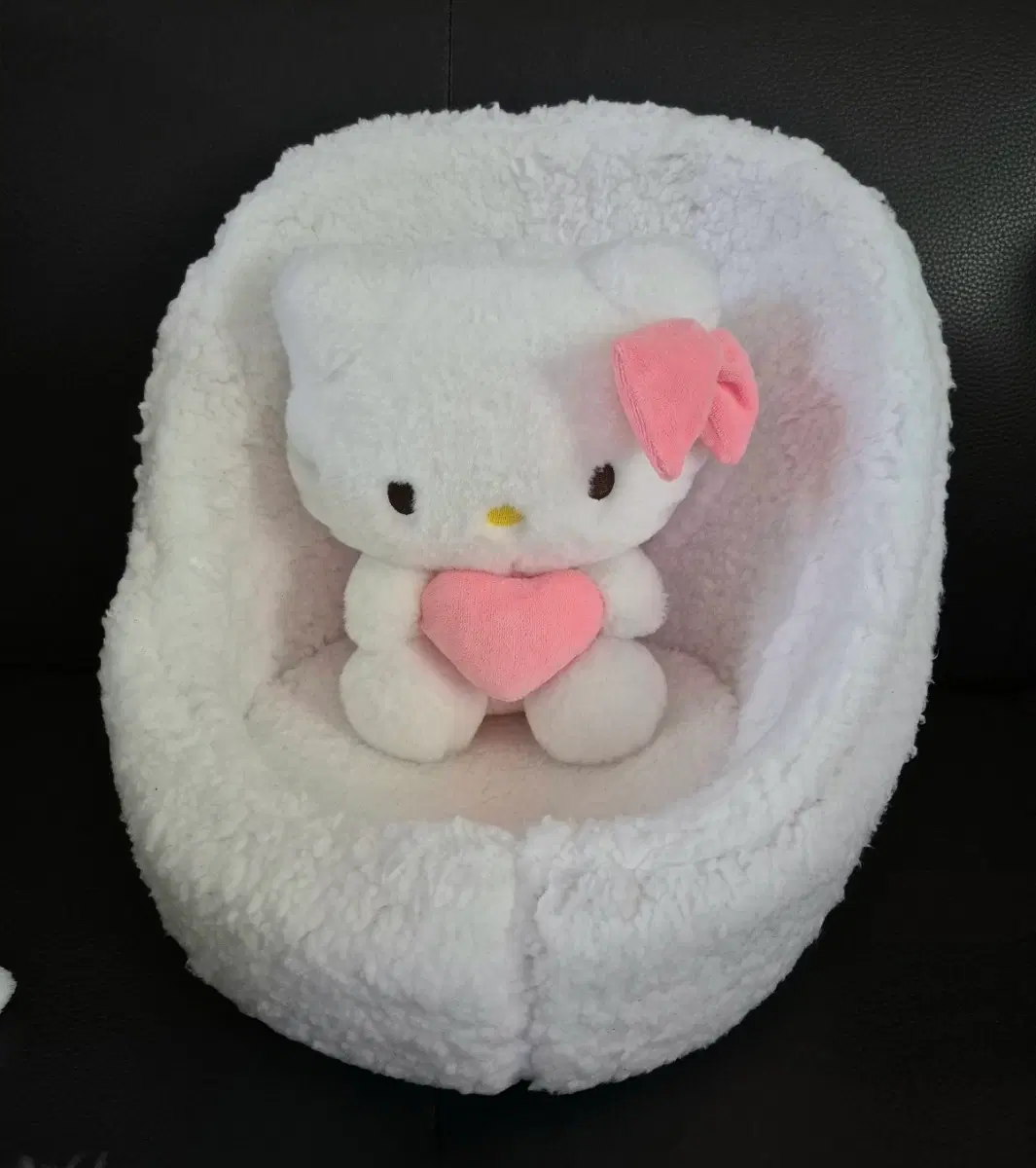 아기 고양이 강아지 소파, 부클 뽀글이 인형 소파, 피규어 스탠드