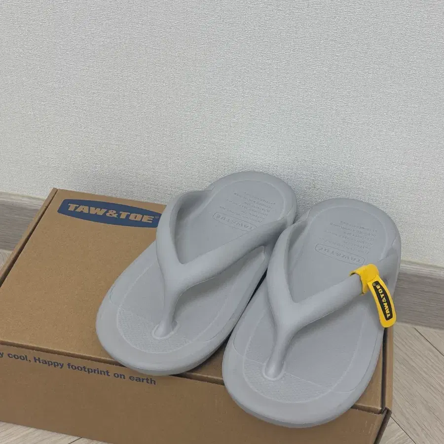토앤토 쪼리 샌들 그레이230
