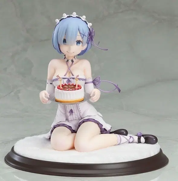 카도카와 리제로 렘 생일 케이크