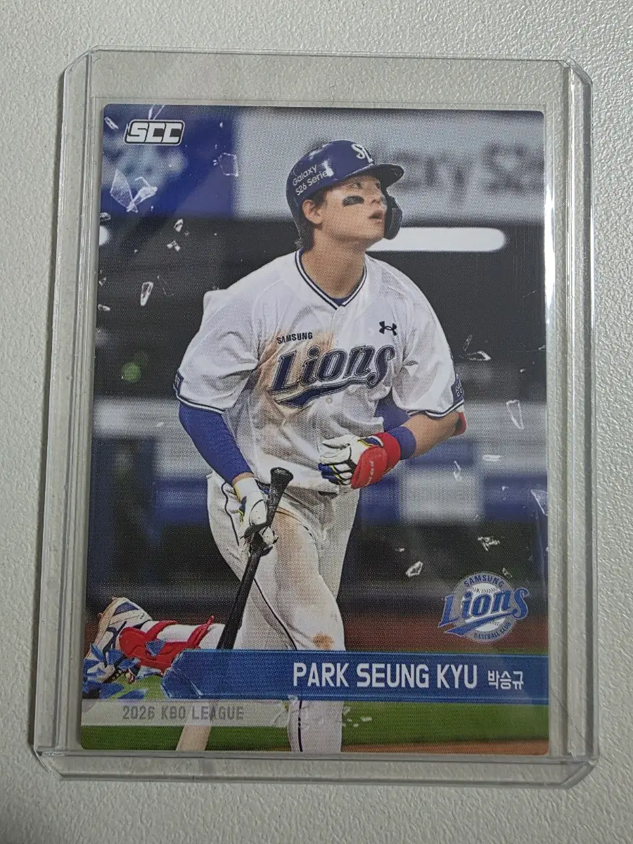 2026 kbo scc플러스 박승규 노멀 카드 판매 삼성라이온즈