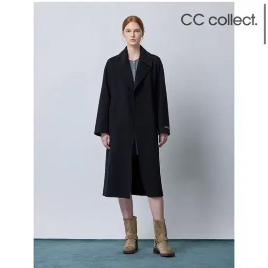 CC collect. 싱글 핸드메이드 코트 블랙 55