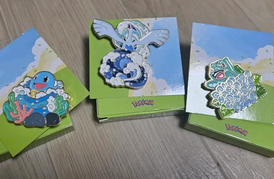 이삭토스트 포켓몬 뱃지 이상해씨, 루기아, 꼬부기