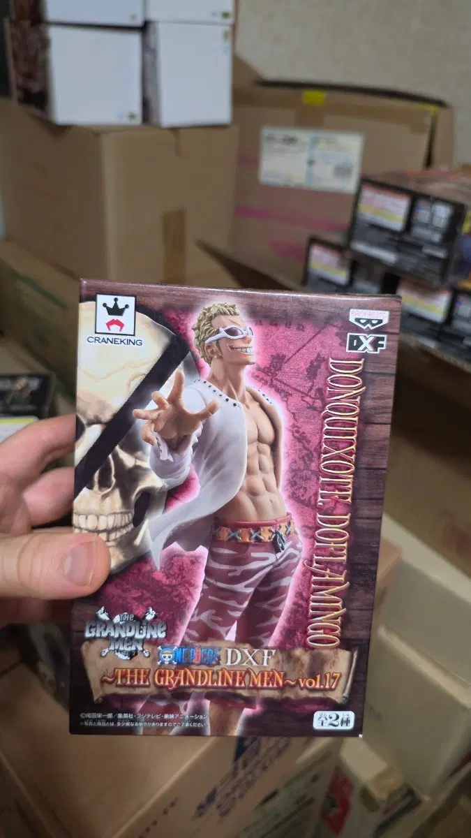 원피스 DXF 더 그랜드라인맨 vol.17 도플라밍고 피규어
