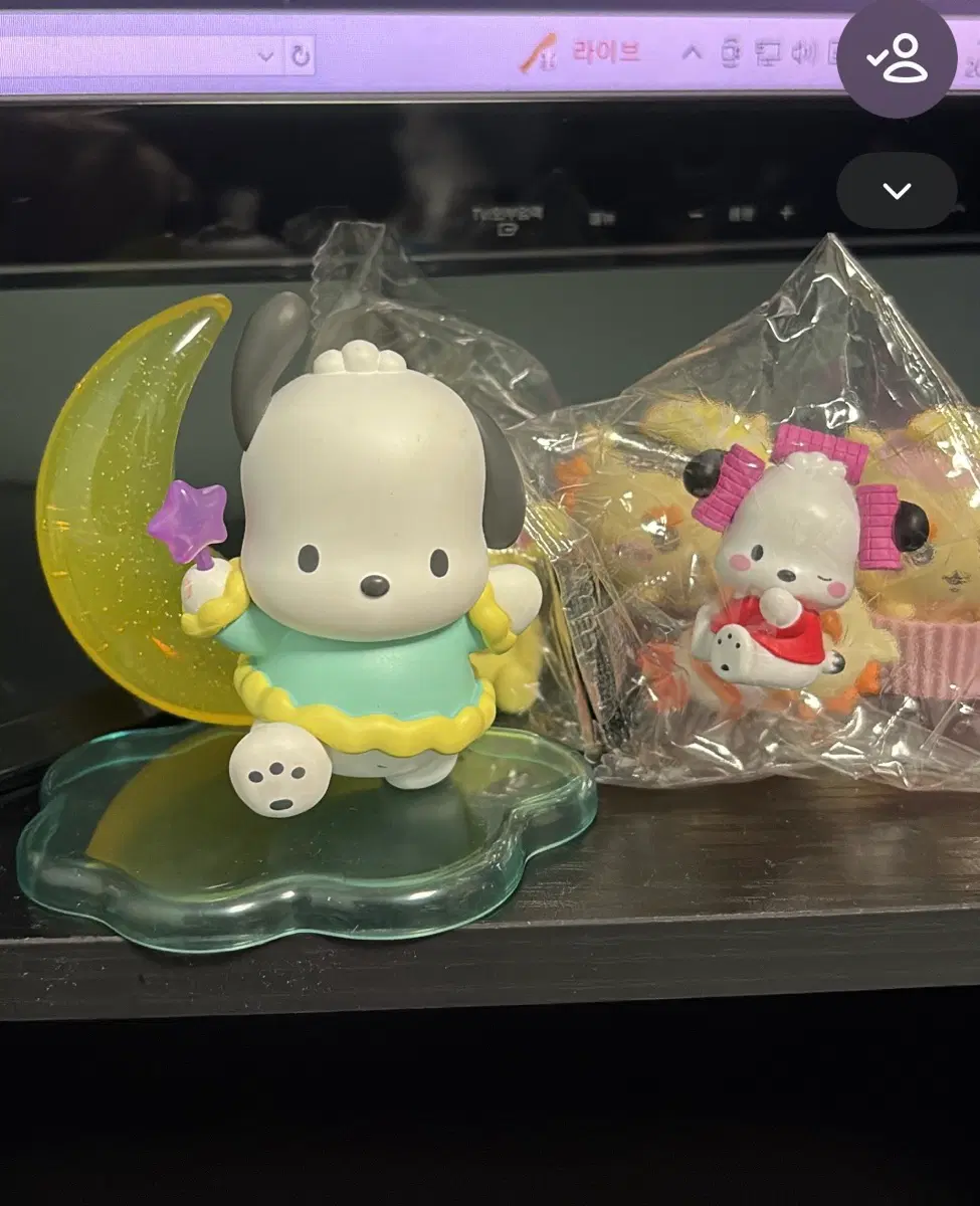 포차코 피규어 굿즈 세트 가챠