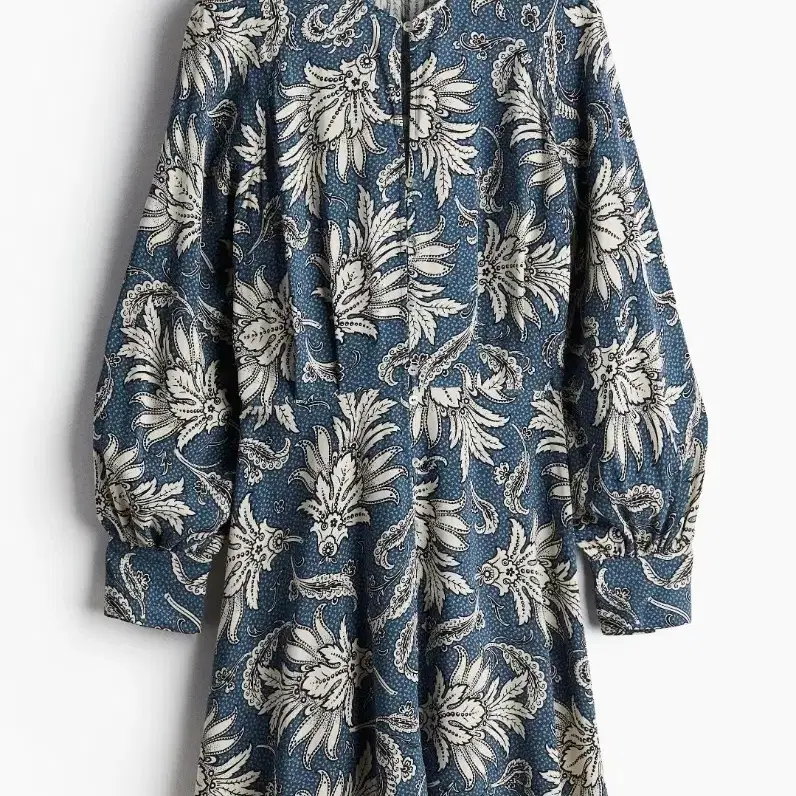 H&M 에스닉 무드 비스코스 미니 원피스