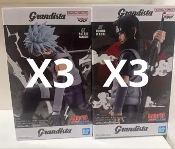 NARUTO 이타치, 카카시 Grandista 피규어 6세트