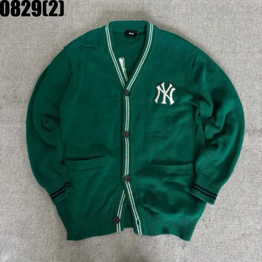 MLB 뉴욕 양키스 가디건 그린
