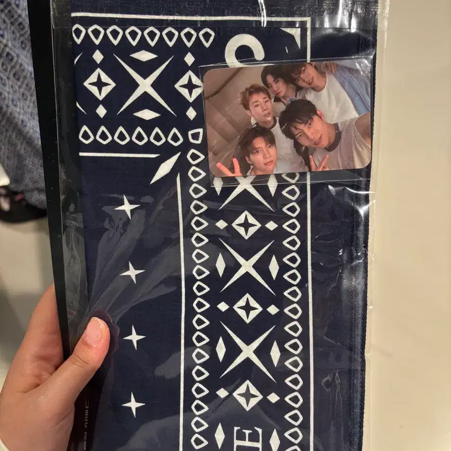 인피니트 무한대집회5 막콘 입장 특전 반다나 포카