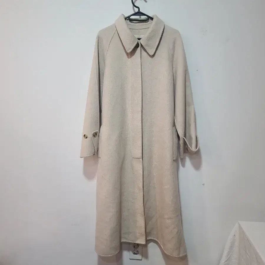 JOONA 롱코트 베이지색
