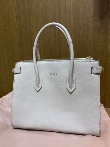 FURLA 라이트 핑크 핸드백