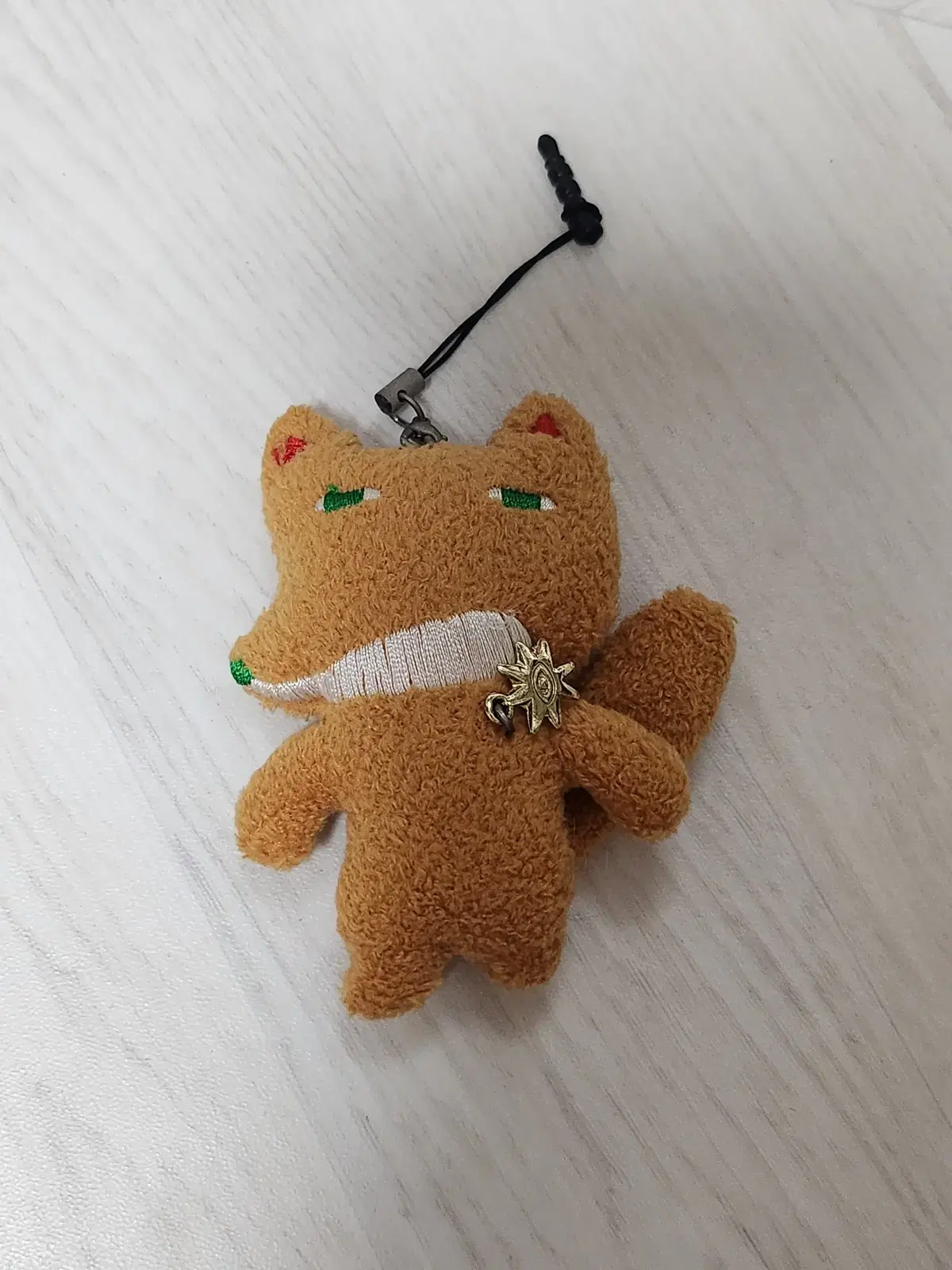 여우 납작 인형