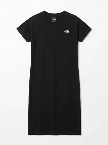 THE NORTH FACE 숏 슬리브 원피스 블랙