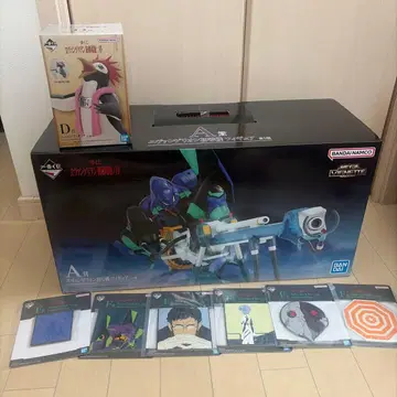 에반게리온 A상 초호기 피규어 & D상 펭귄 & F상 러버 코스터 전종
