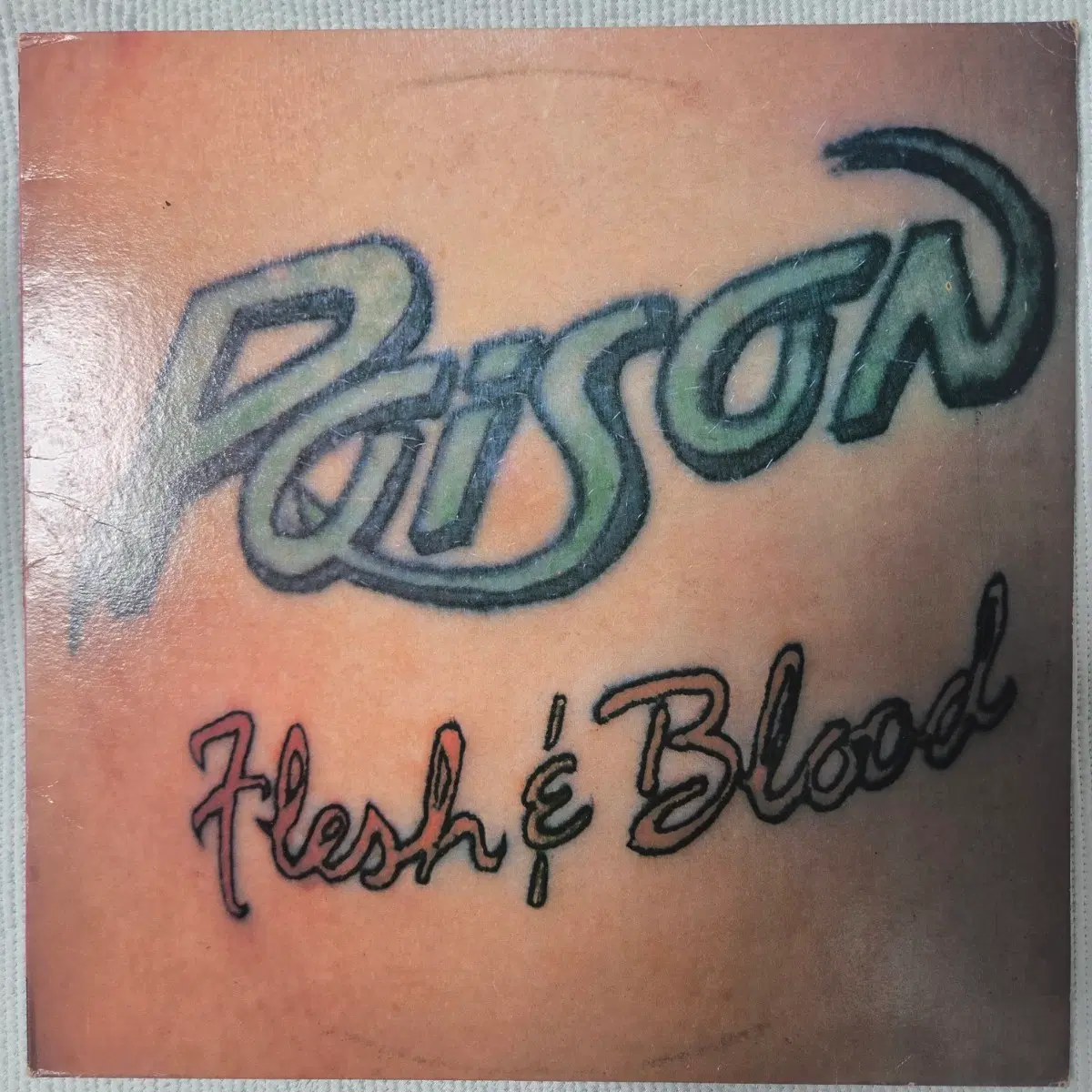 POISON-FLESH AND BLOOD LP