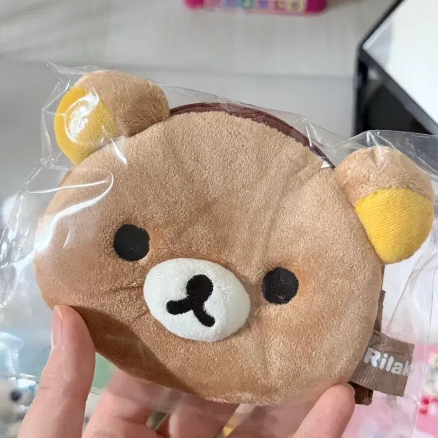 리락쿠마 동전 파우치