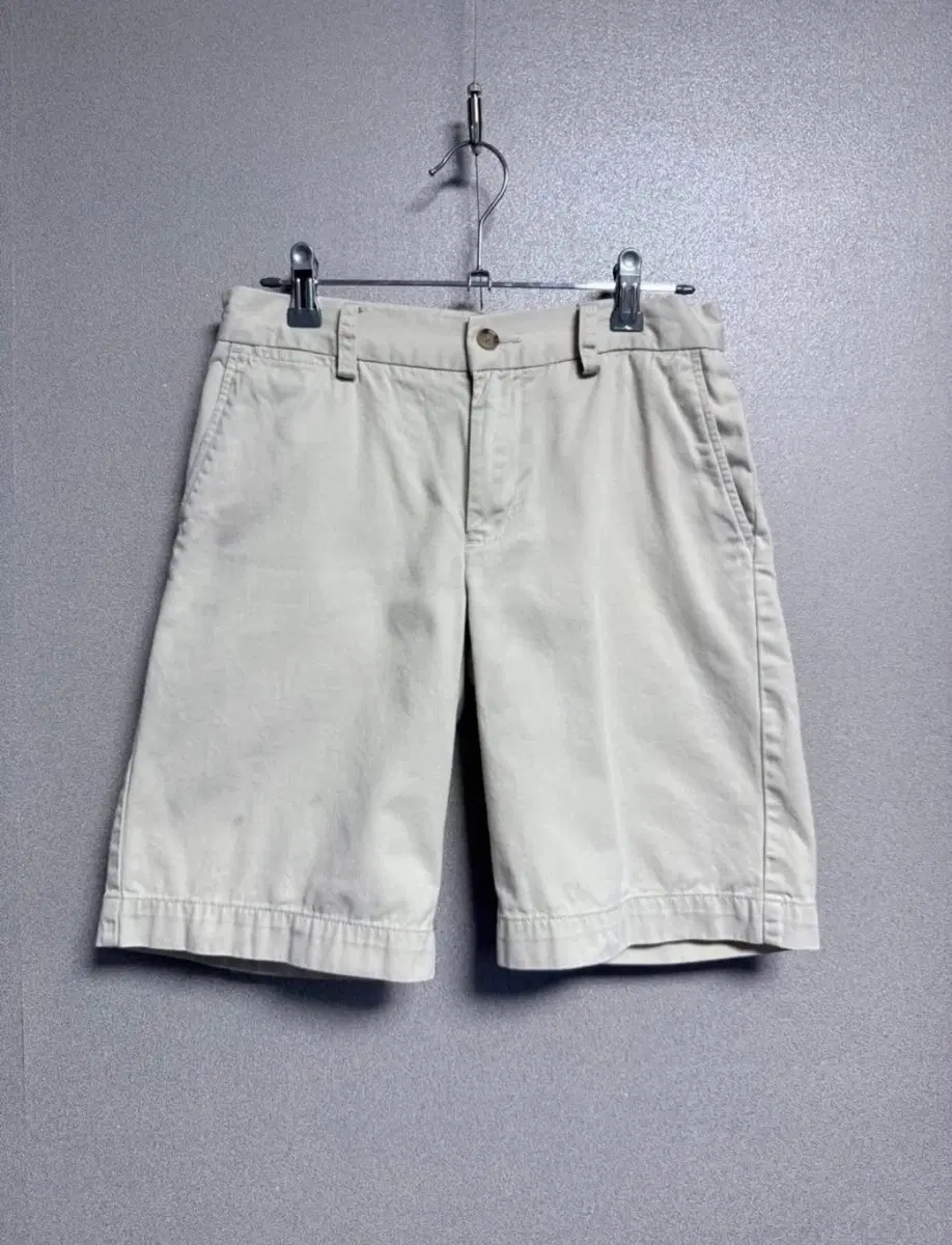 정품_ 폴로 랄프로렌 키즈 클래식 치노 아동 반바지 12사이즈 아이보리
