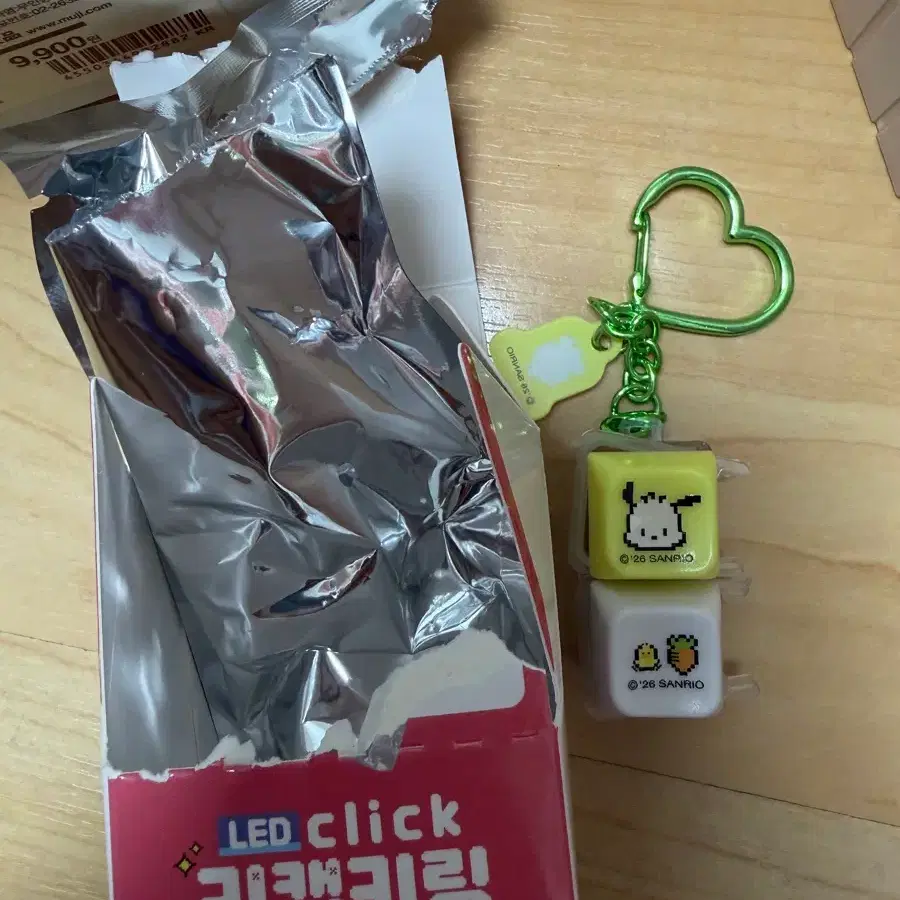 포차코 led 키캡키링