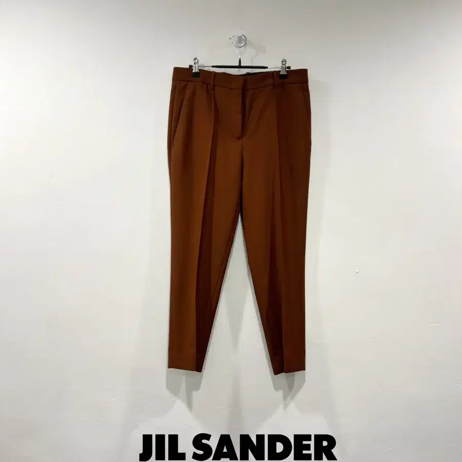 JIL SANDER 질샌더 브라운 슬랙스 (34)