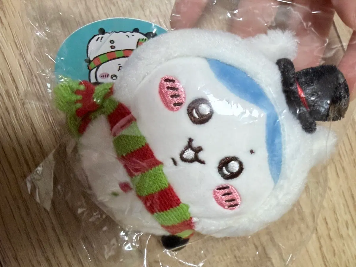 치이카와 눈사람 하치와레 마스코트