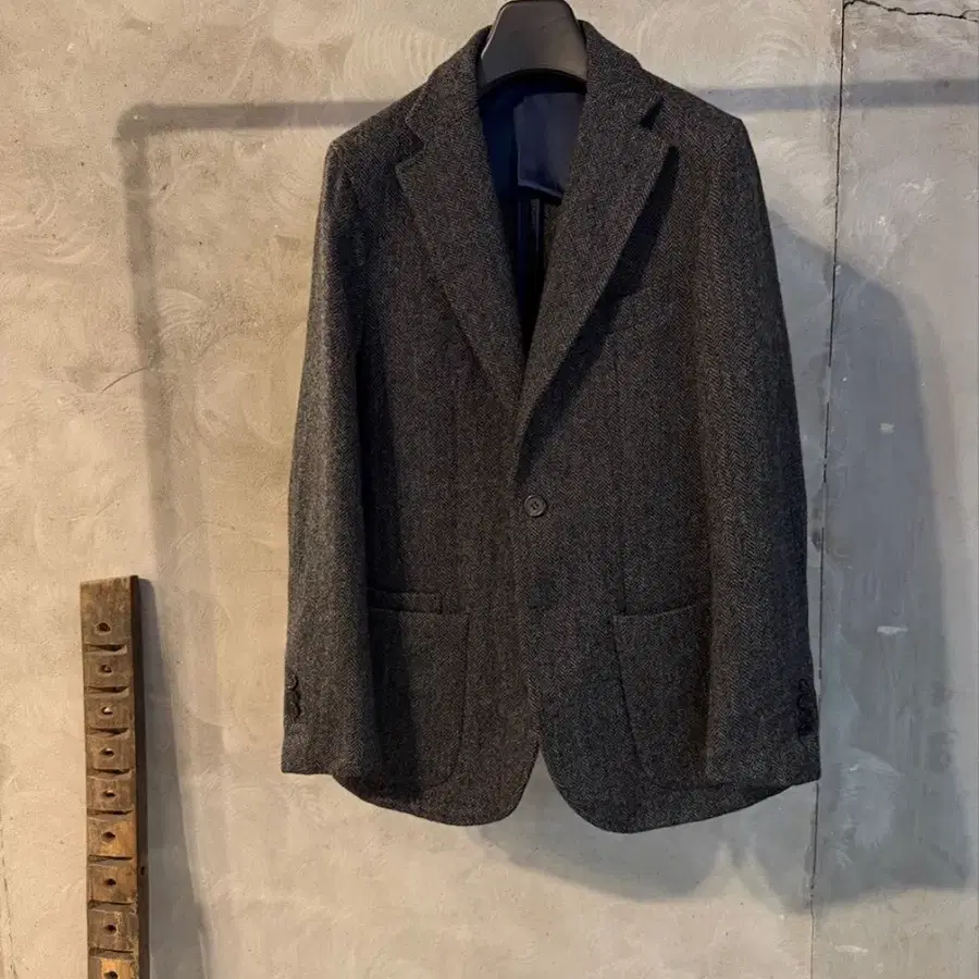 라 칸타넬라 헤링본 자켓 남성100
