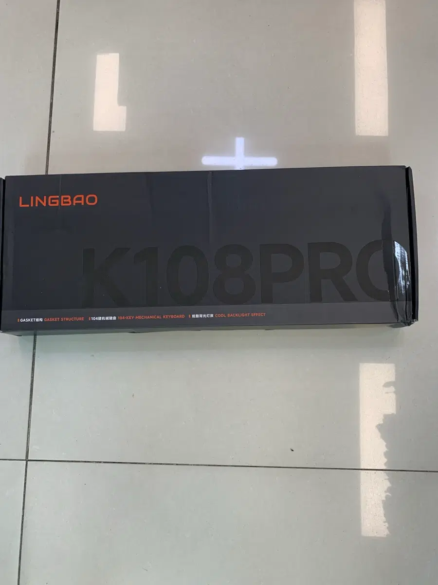 링바오 K108PRO 기계식 키보드 (퍼플)