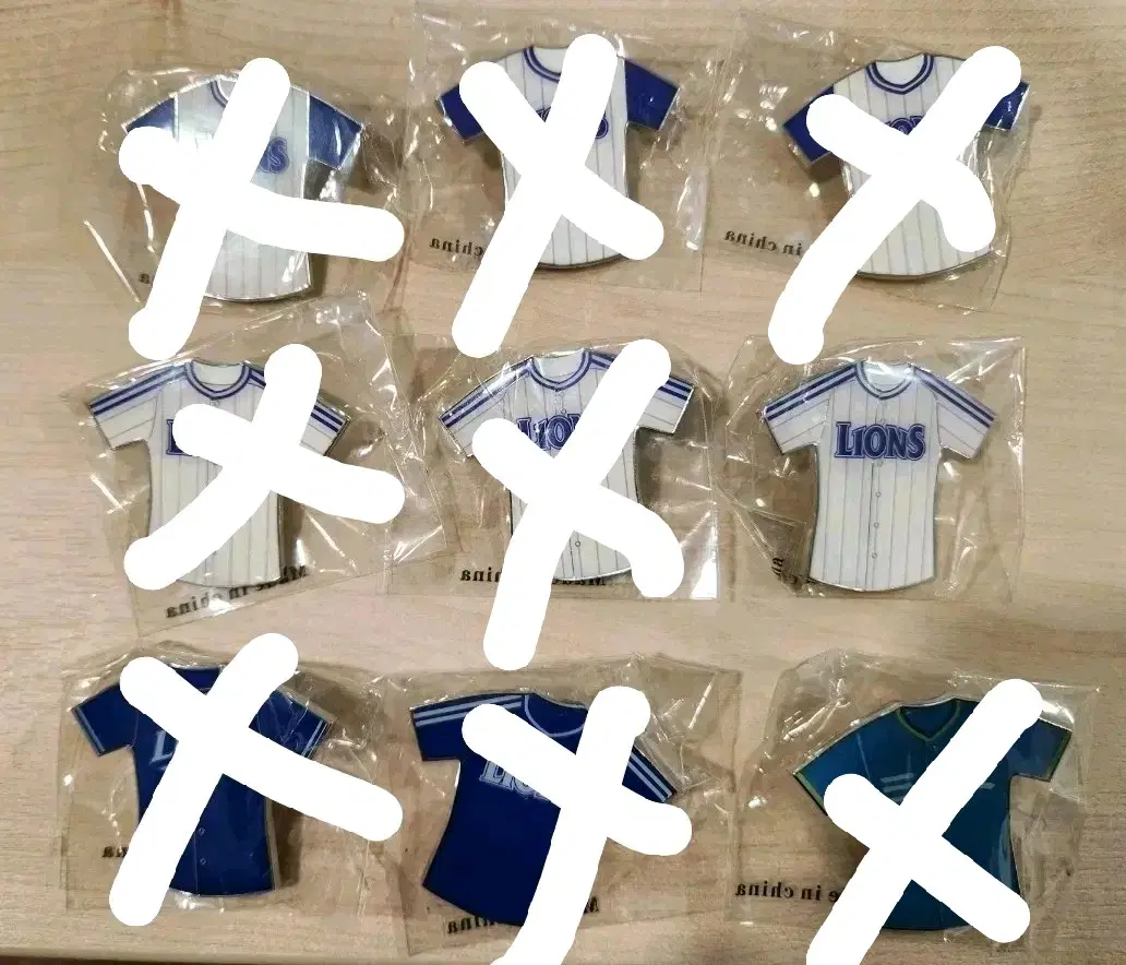 삼성라이온즈 유니폼 가챠 뱃지