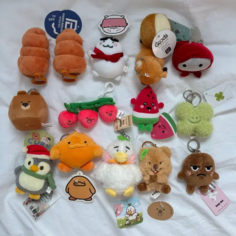 인형고리 키링 일괄