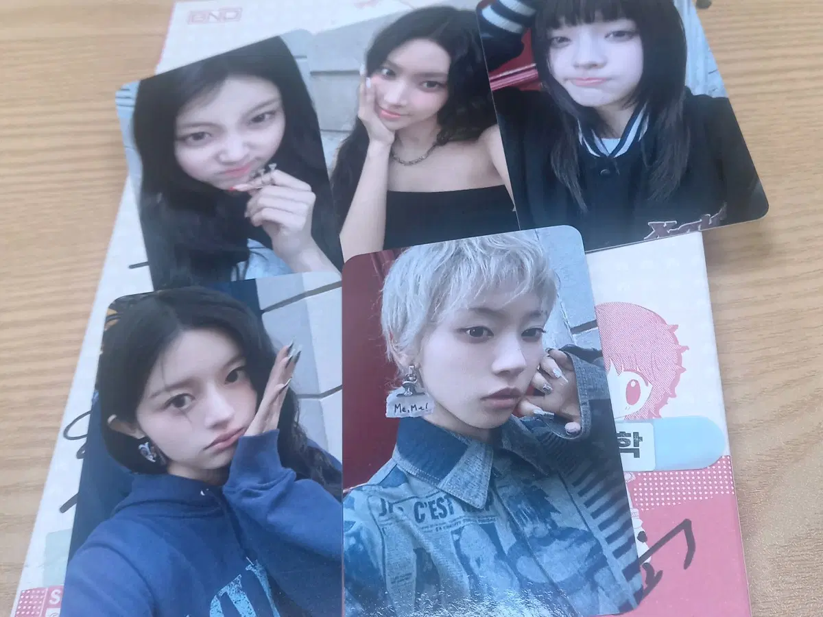 아일릿 1set 공식 특전포카 어린이대공원행사 원희 민주 모카