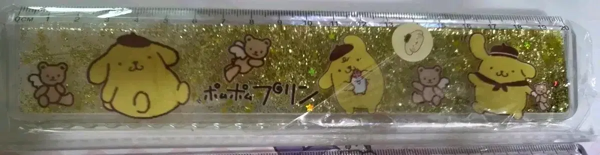 폼폼푸린 글리터 투명 자