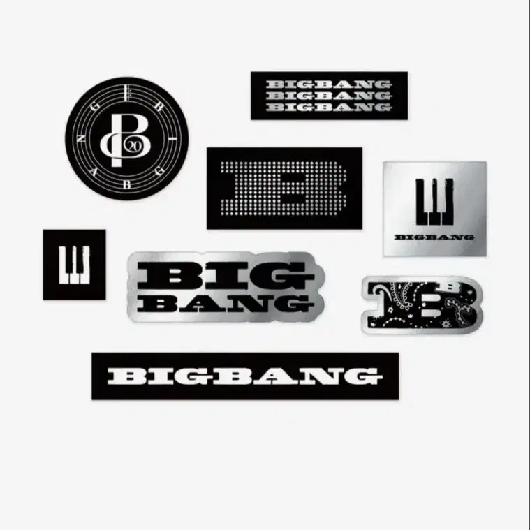 빅뱅 BIGBANG 스티커 세트