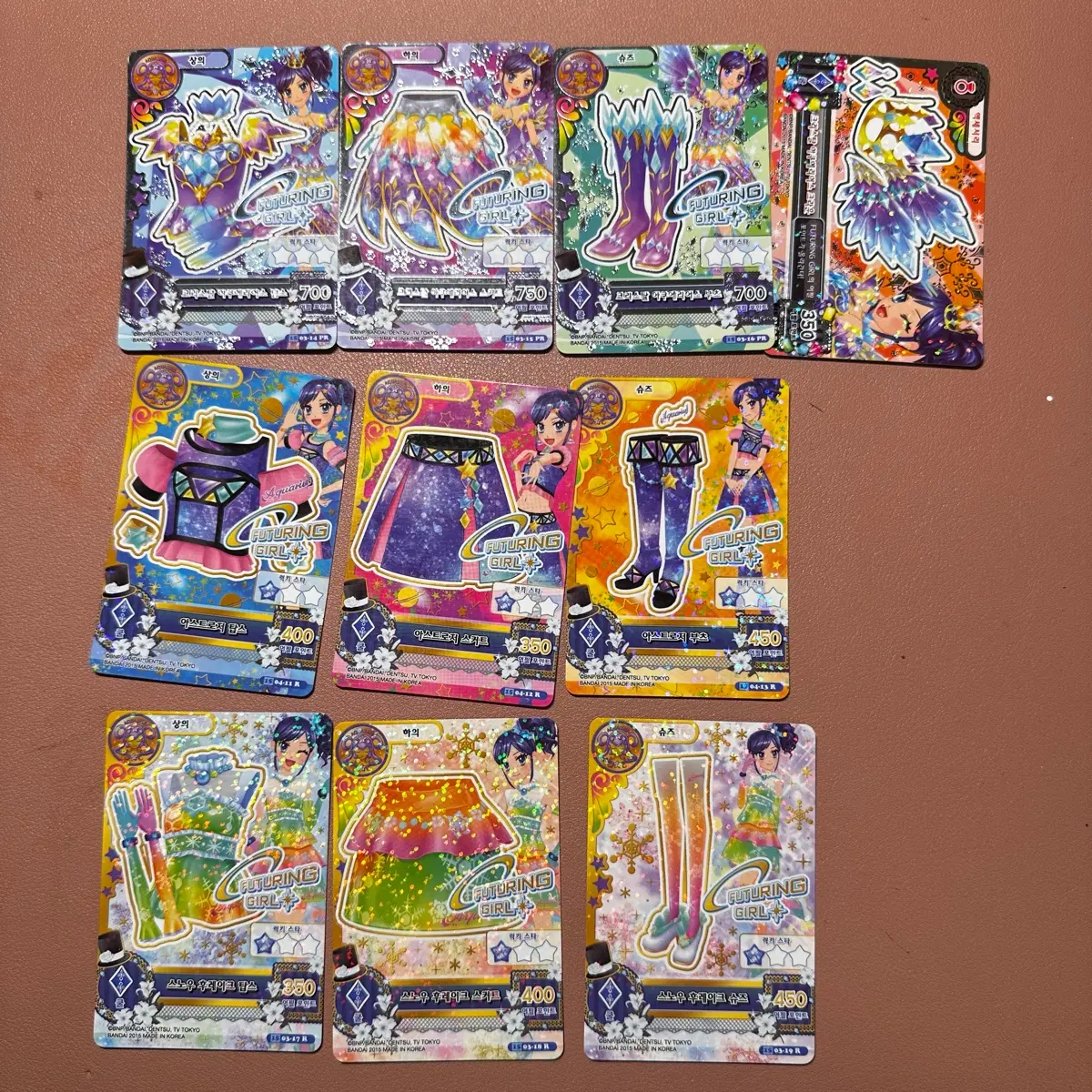 아이엠스타 아이카츠 카드 마린 한판 별자리 세트