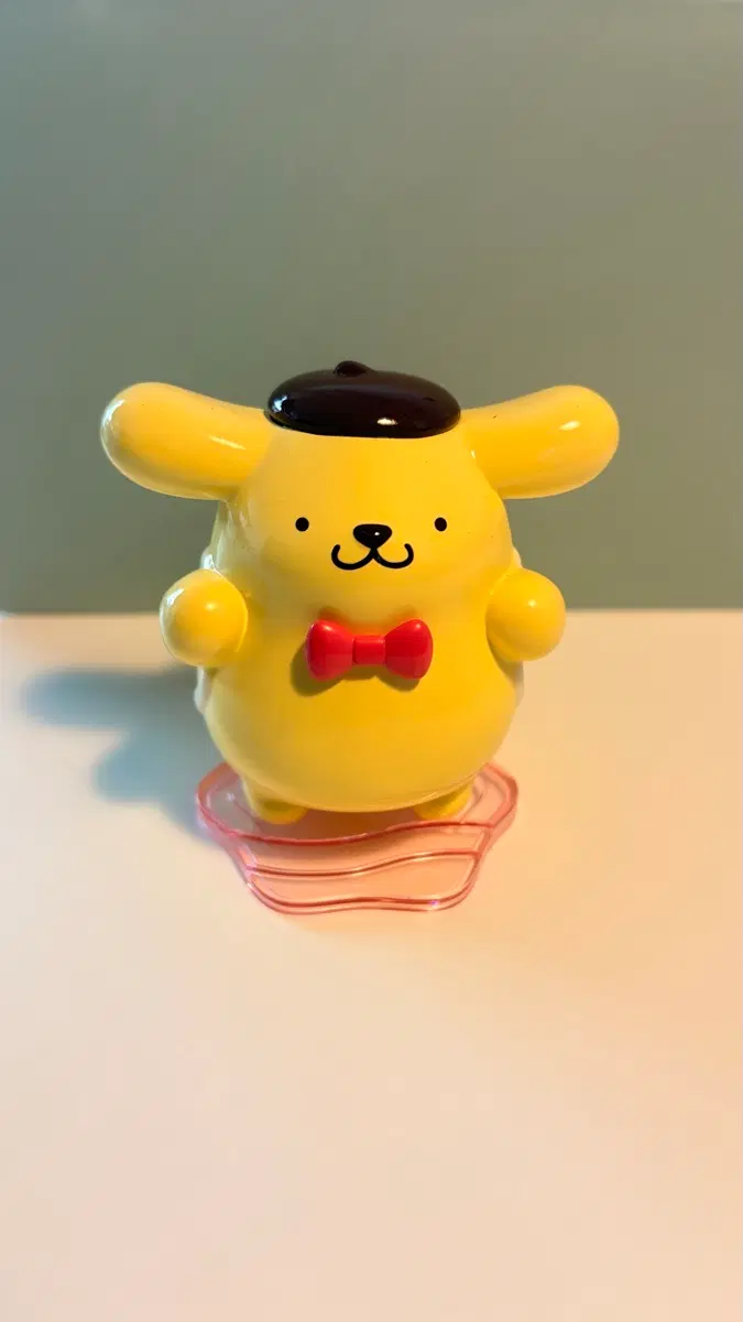 폼폼푸린 모자 리본 피규어