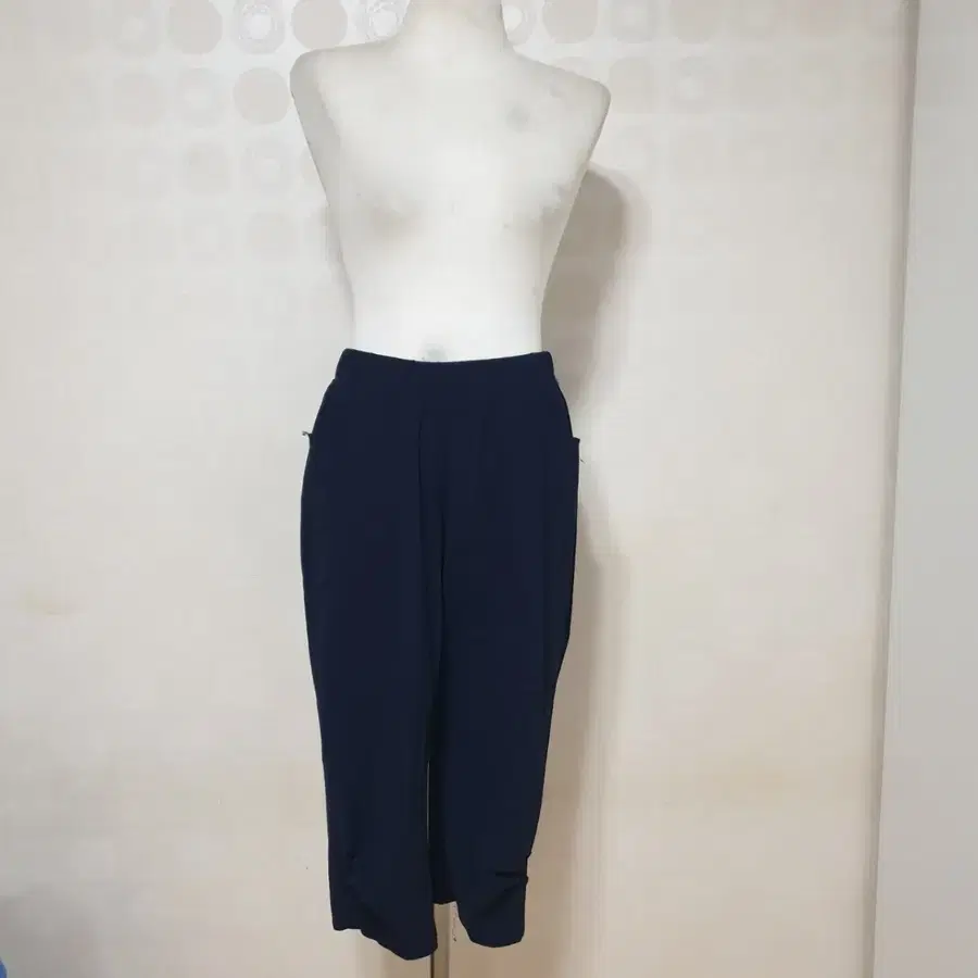 네이비7부바지77 7부바지77 여름바지77 얇은바지77