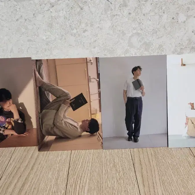 [공식/미사용/새상품] 박유천 포스트 카드 (엽서) 4종 일괄 세트