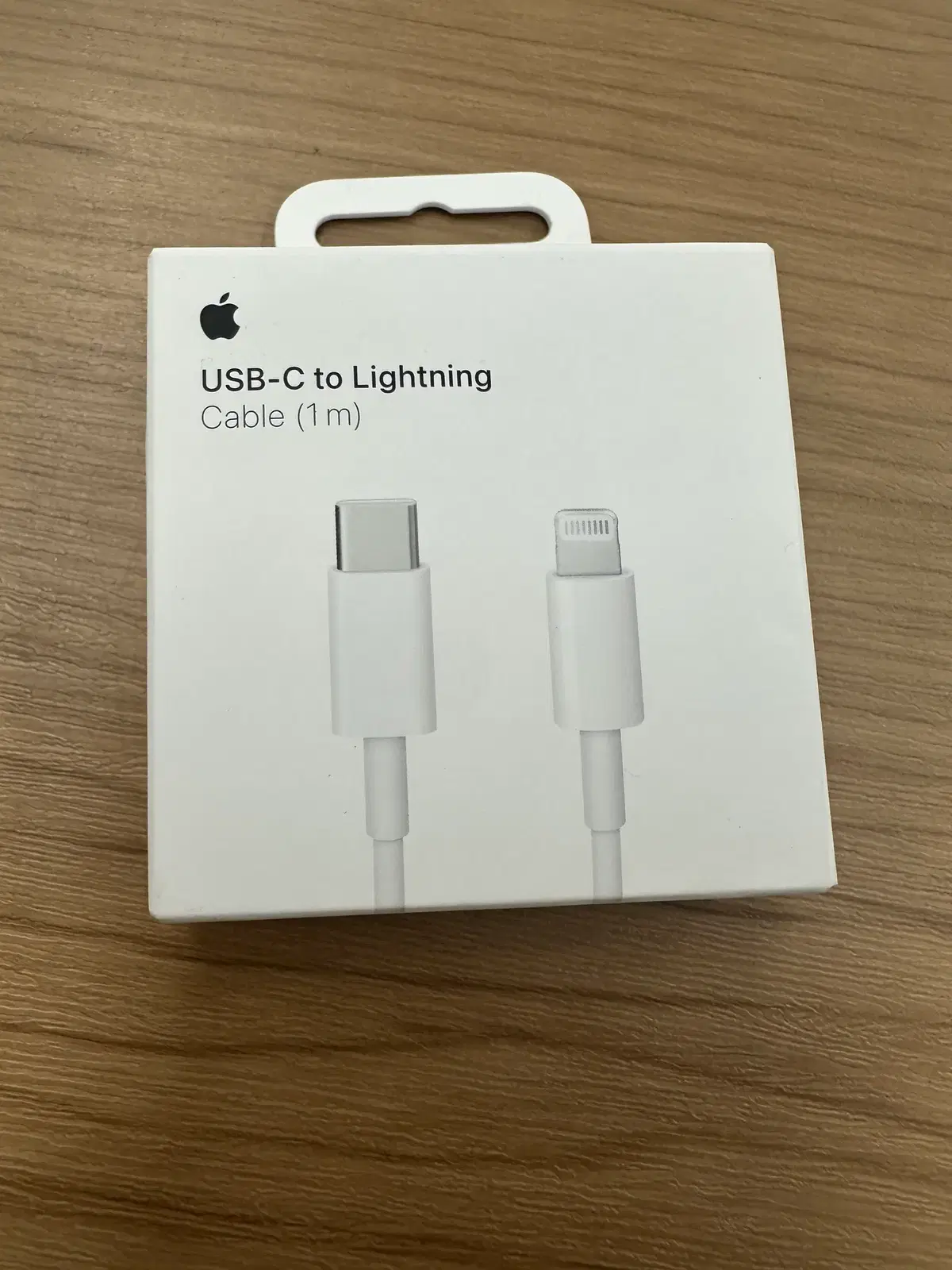 애플 정품 USB-C to 라이트닝 케이블 (1m)