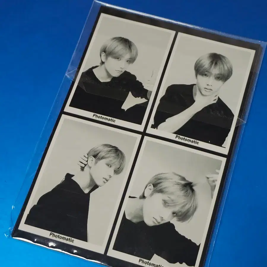 NCT DREAM 지성 포토매틱 흑백(비공굿)