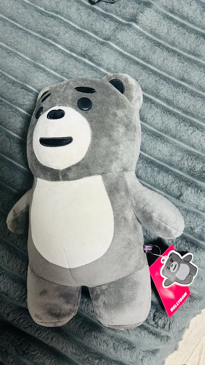 벨리곰 곰인형 그레이