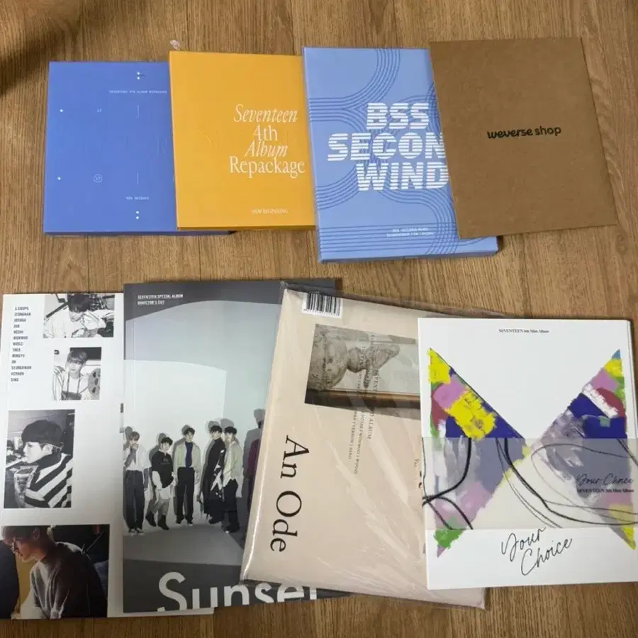 세븐틴 앨범(포카포함)/트레이딩카드 세트