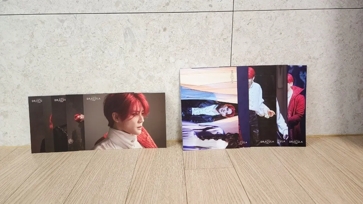 [공식MD/미사용] 뮤지컬 드라큘라 김준수(XIA) 엽서 5장 2세트