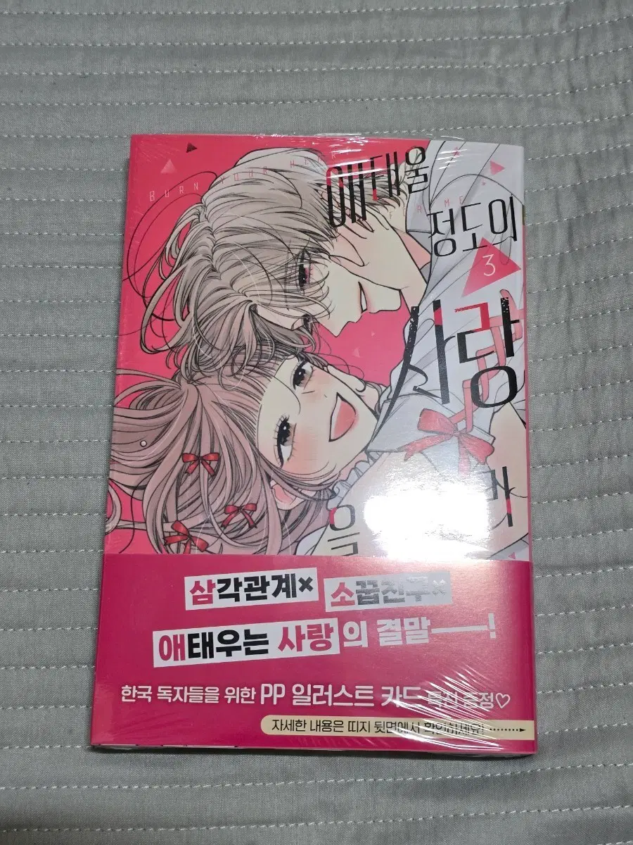 애태울 정도의 사랑을 알아라 3권 초판