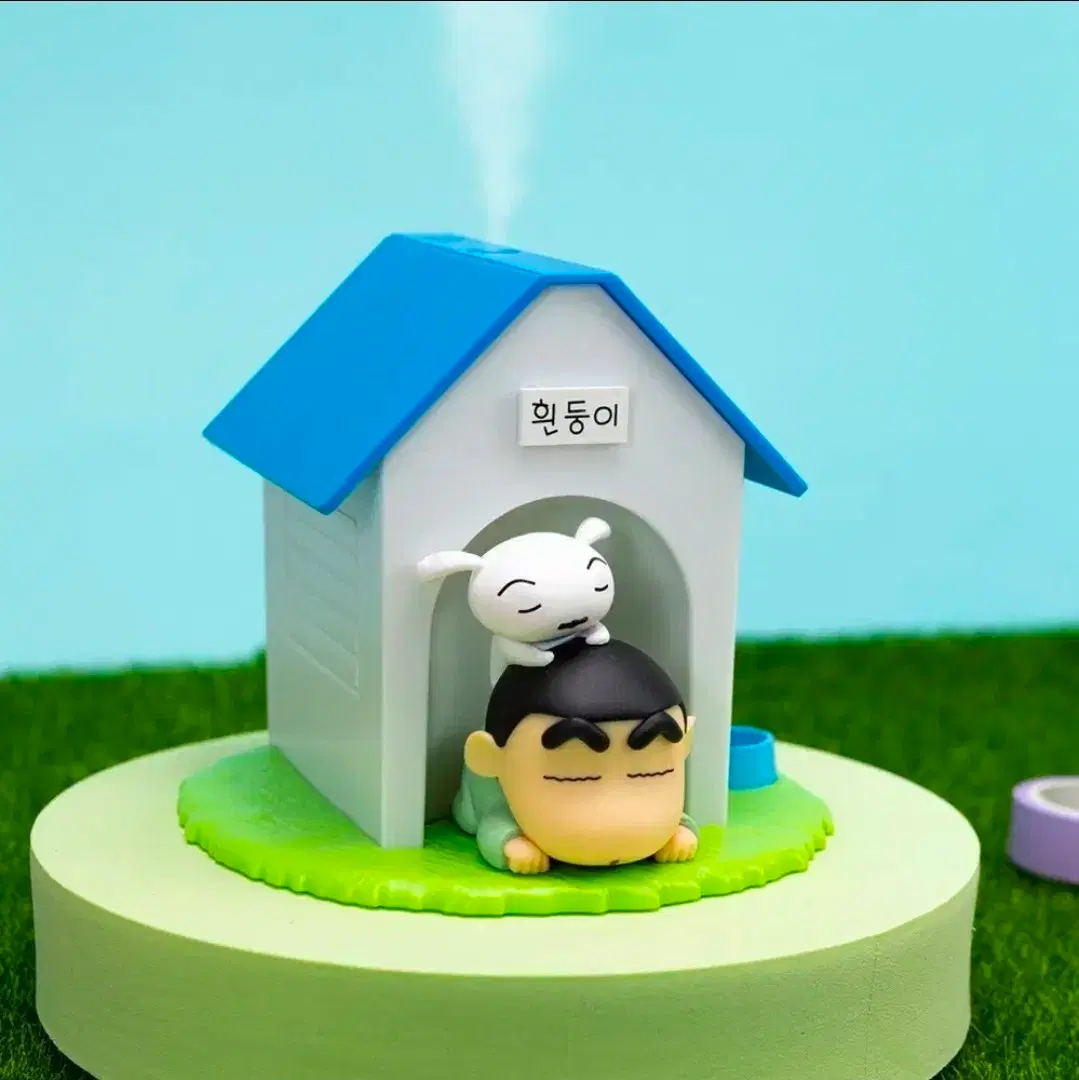 *(새상품1+1) 짱구 흰둥이 가습기 피규어 굿즈*
