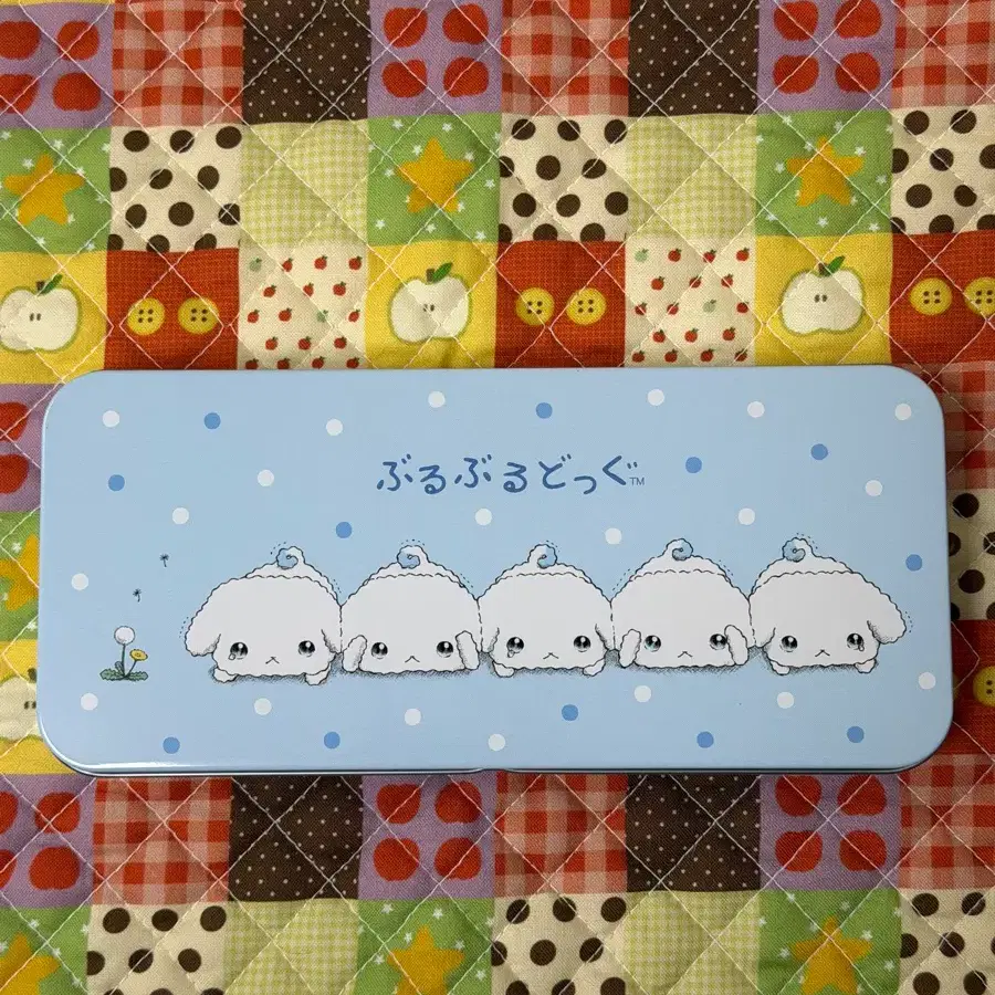 산엑스 유니버스 부르부르도그 철제필통 [일본정품 새상품]