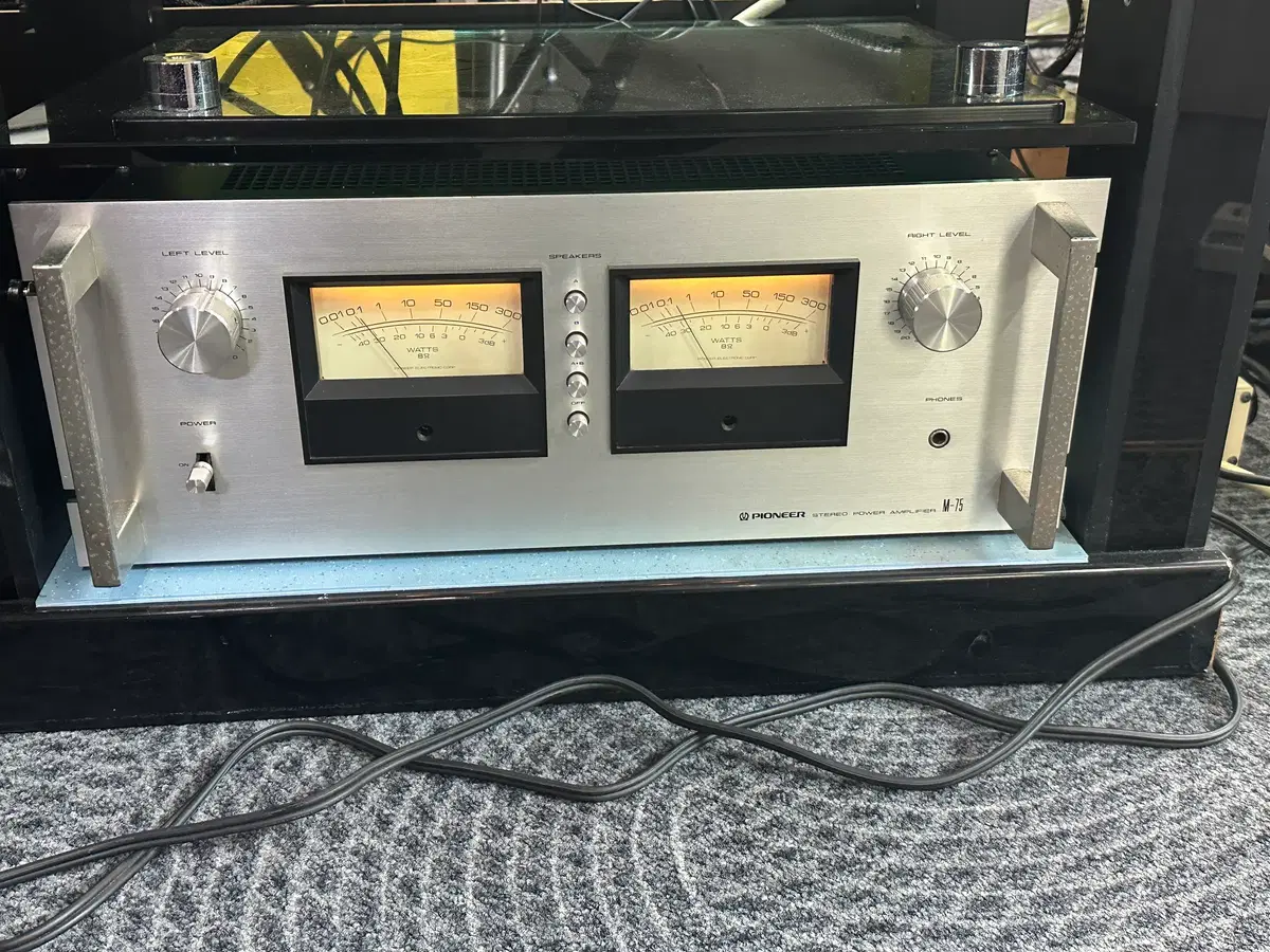 Pioneer M-75 스테레오 파워 앰프