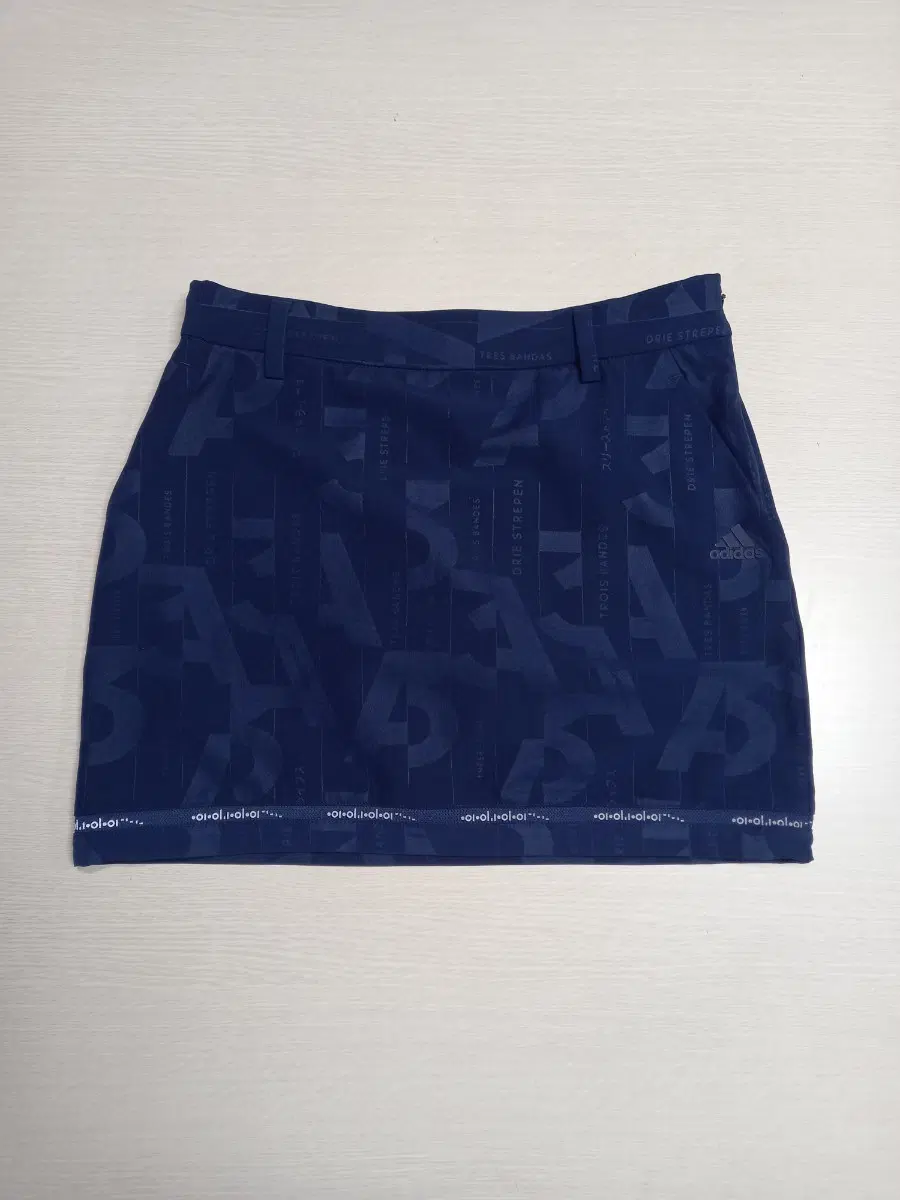28 adidas 스판 골프 스커트 네이비 28-985