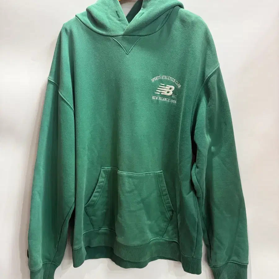 [L-XL] 뉴발란스 스포츠 아슬레틱 로고 오버핏 후드티 2.0