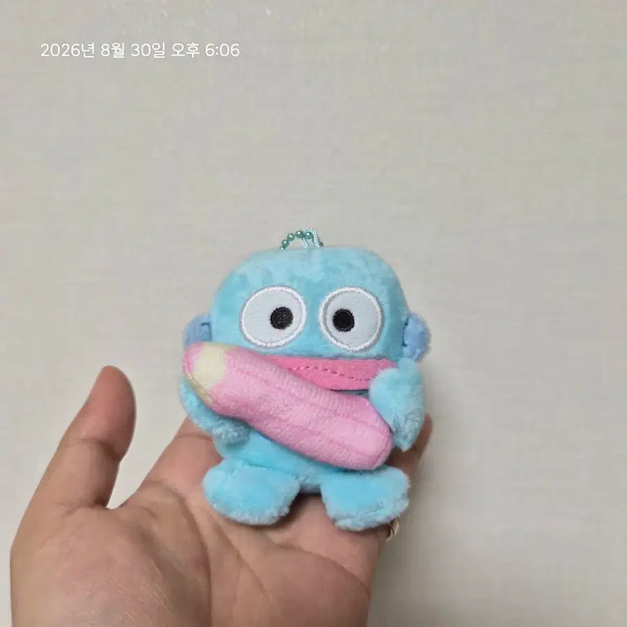 산리오 연필 한교동 키링 인형