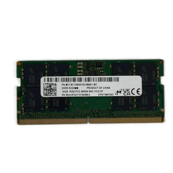노트북메모리 micron SODIMM DDR5 16GB