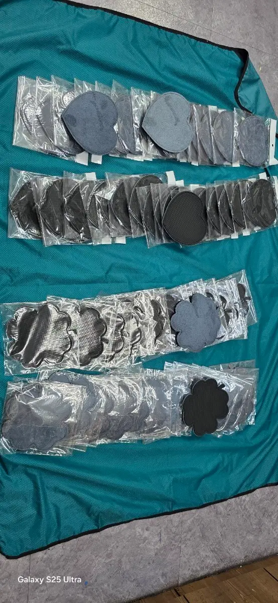 볼링볼 기름타올 하트 4잎 크로버