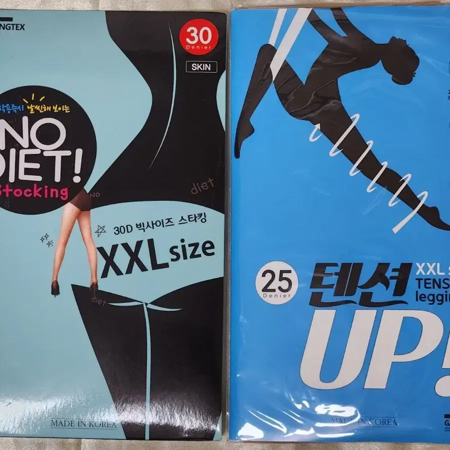감성텍스 30D 팬티스타킹 / 25D 레깅스 XXl사이즈 스킨 2족