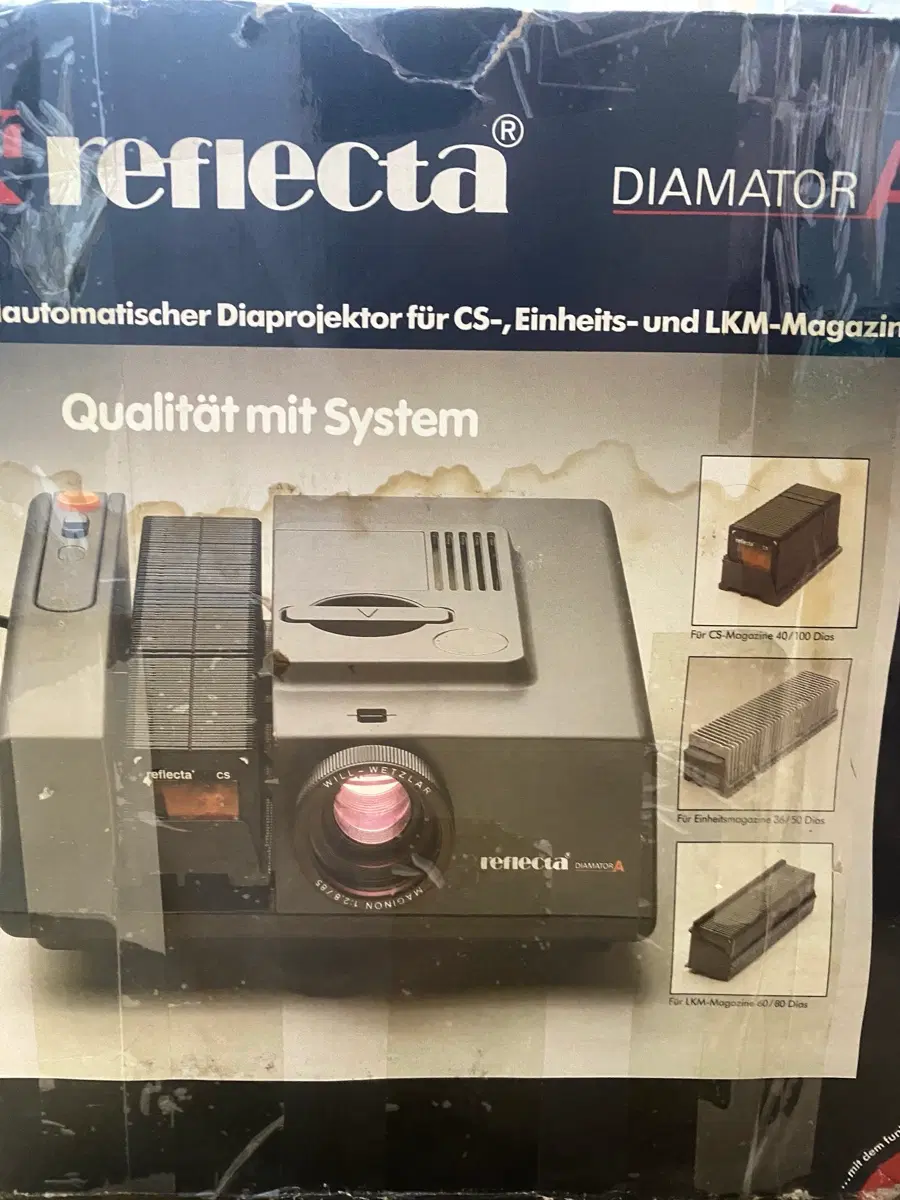 reflecta DIAMATOR A 슬라이드 프로젝터 (독일 리플렉타 / 필름 영사기)